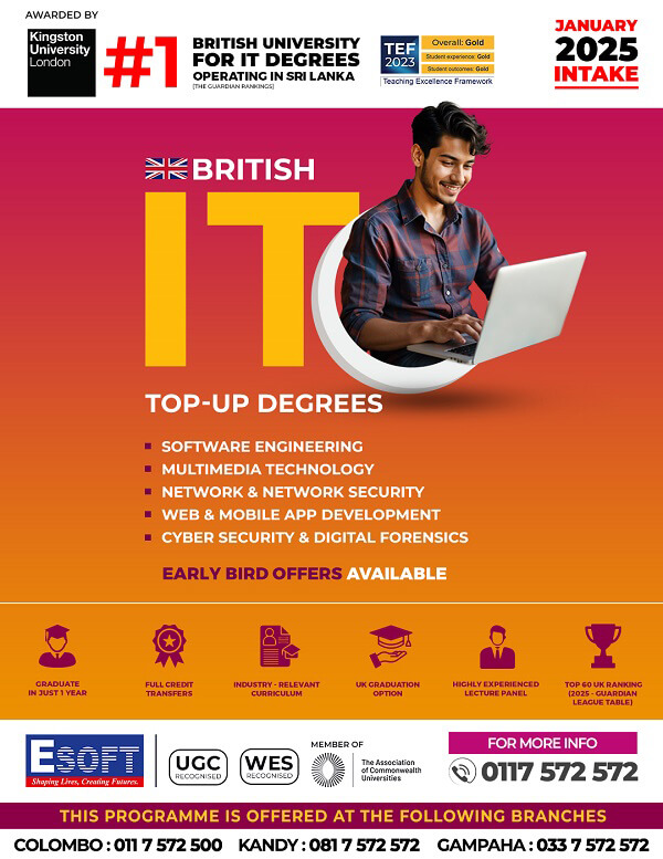 HND in Fashion Design - Level 3 Diploma | Esoft Negombo | Pearson BTEC | Take Your Career to the Next Level with Kingston UK Top Up IT Degrees!